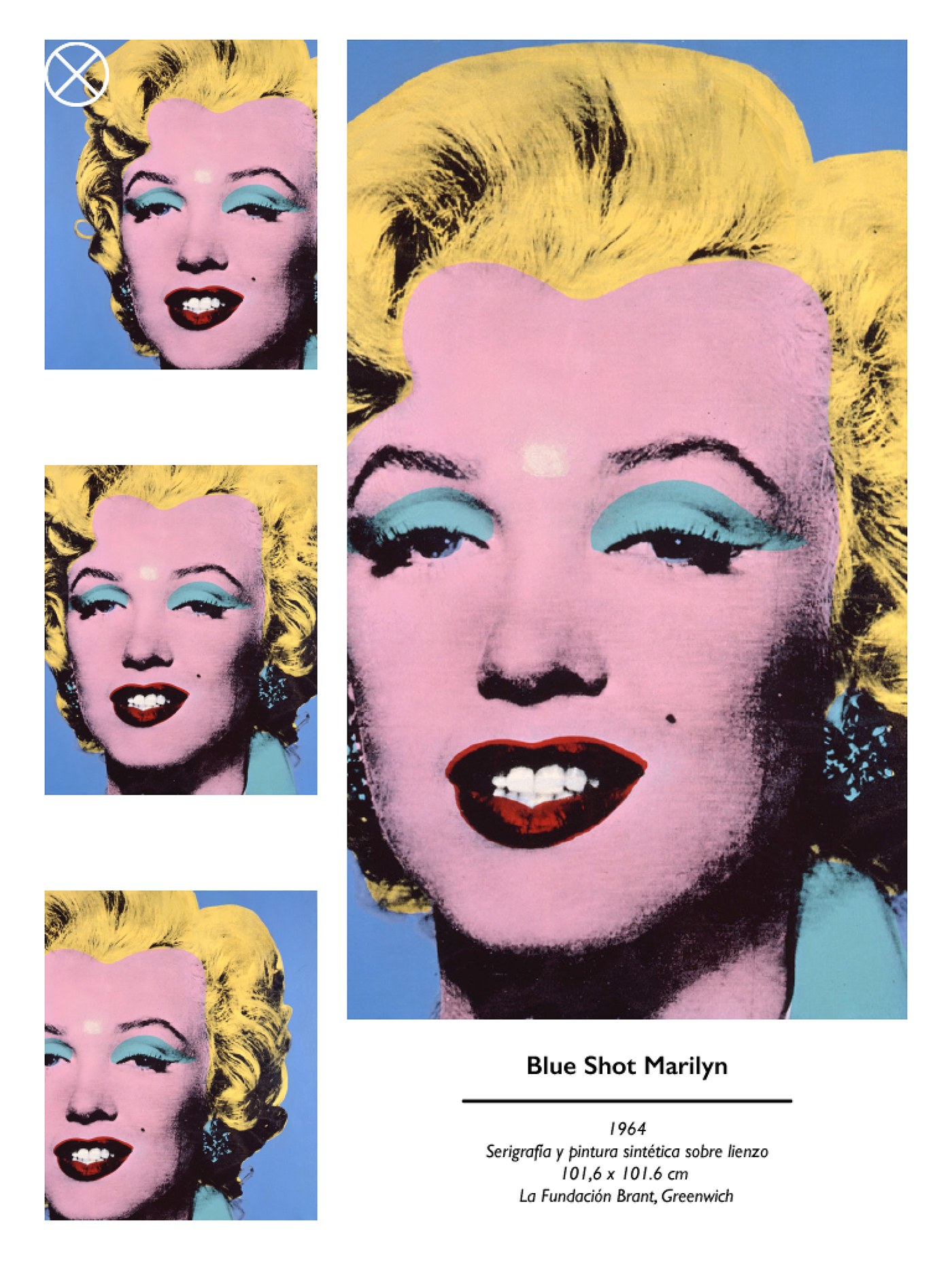 editorial design  Pop Art Andy Warhol