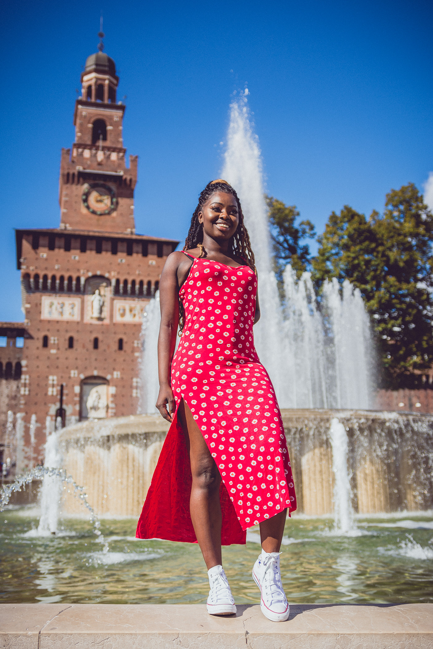 african Fashion  Italy milan photoshoot