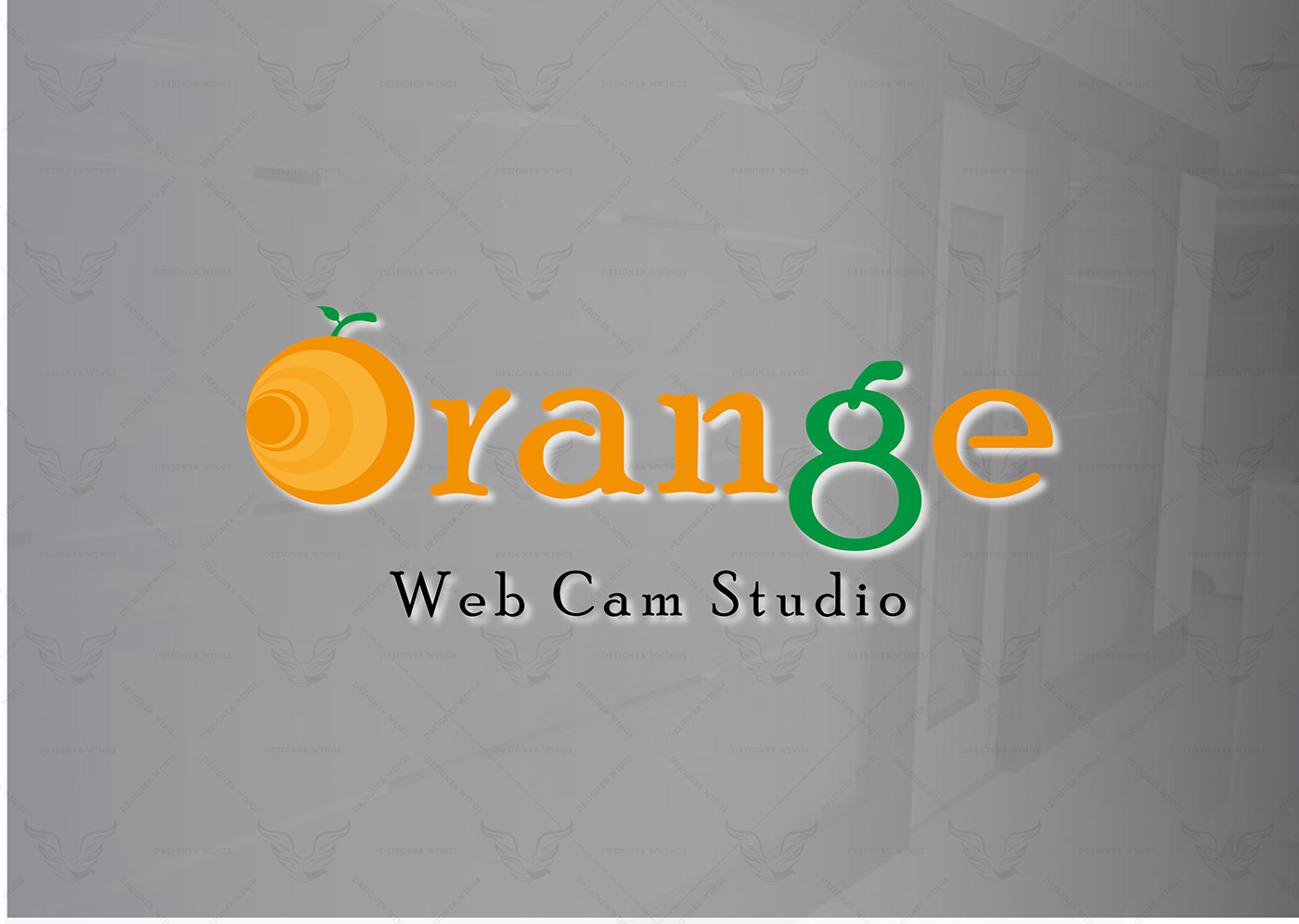 Fruit orange studio web cam