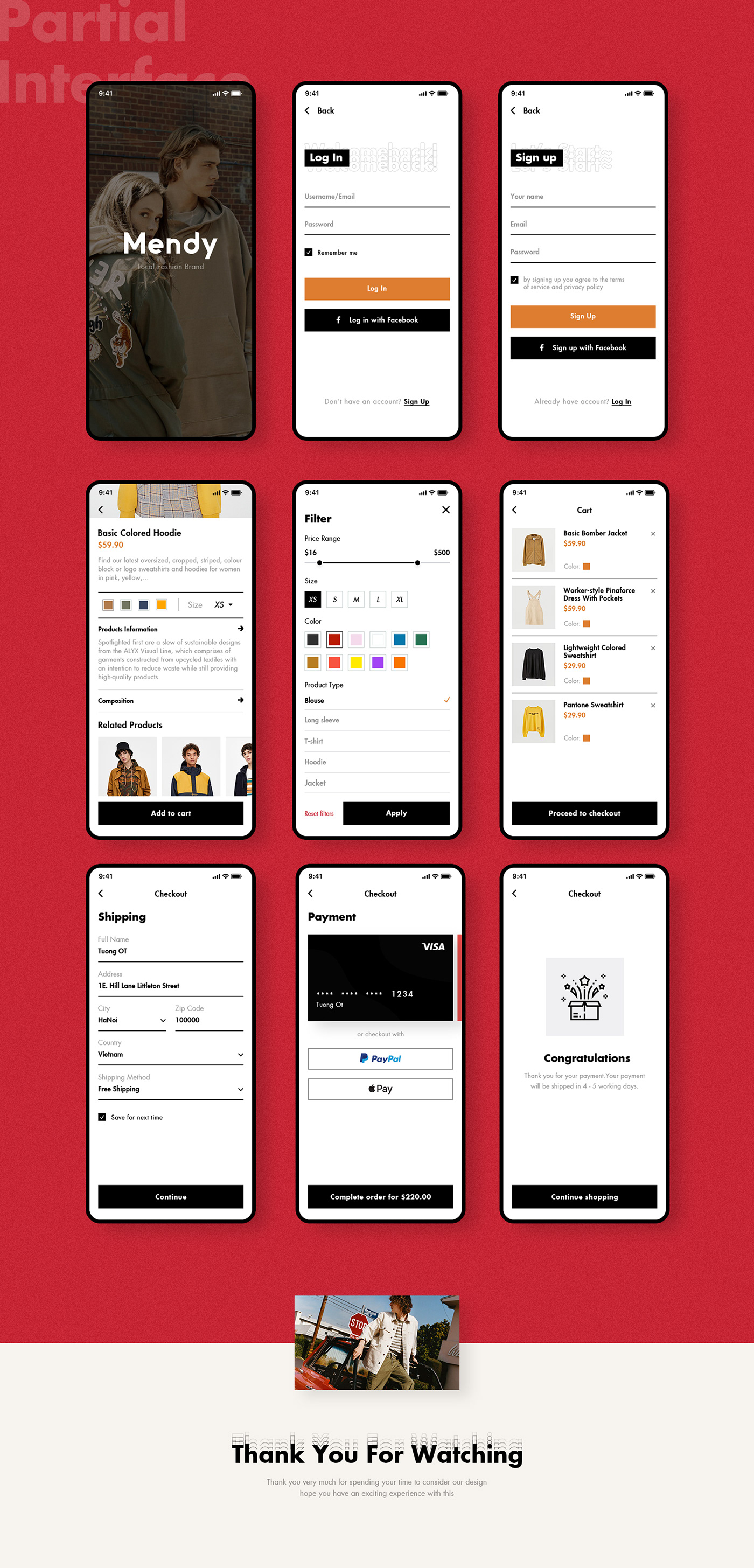 UI ux Ecommerce Fashion  Website Web app app design Interface Shopping