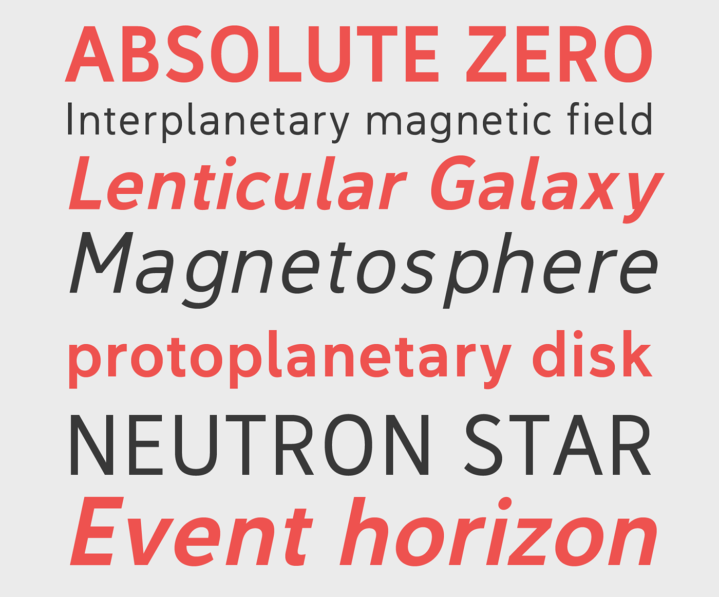 type sans grotesque grotesk geometric font Andromeda thesis Master fbaup