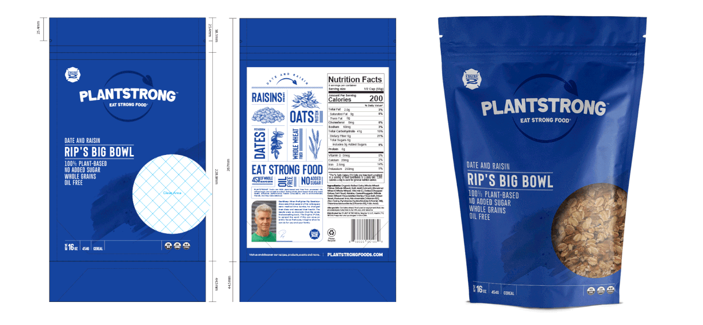 Cereal Food  granola organic Packaging plantbased TetraPak vegan branding  healthy