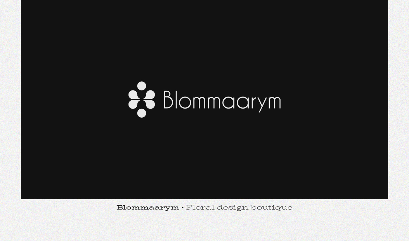 Blommaarym - Floral design boutique (logo)