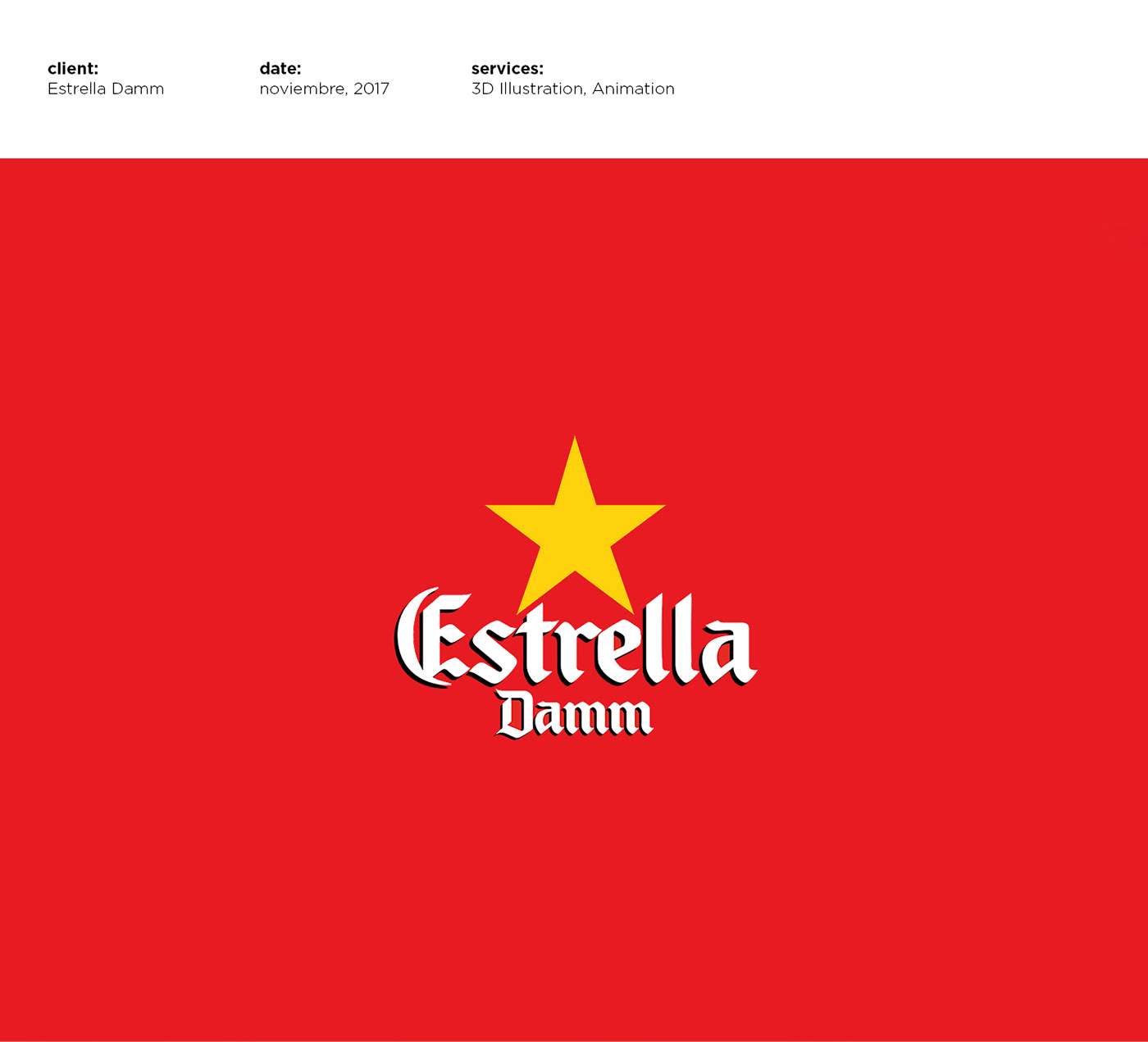 Estrella Damm brand ILLUSTRATION  ilustracion art direction  dirección artística animacion motion graphics  animation  3D
