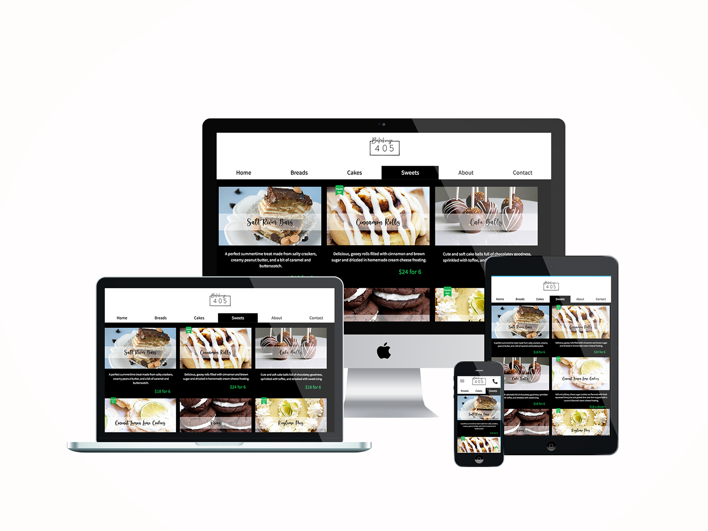 css Food  HTML prototype Responsive web design strategy Usability user testing ux Web