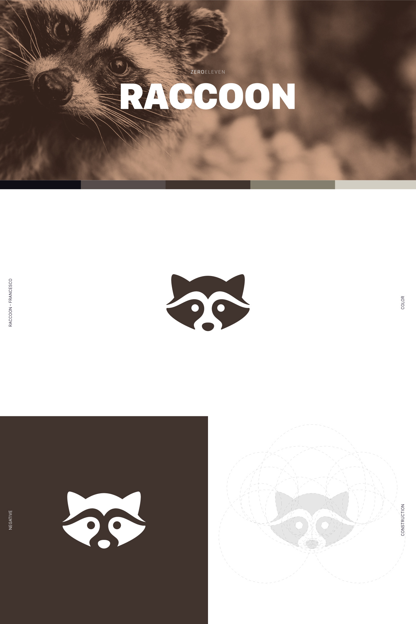 logos logo design negative space animal identity dog brand identity Icon FOX
