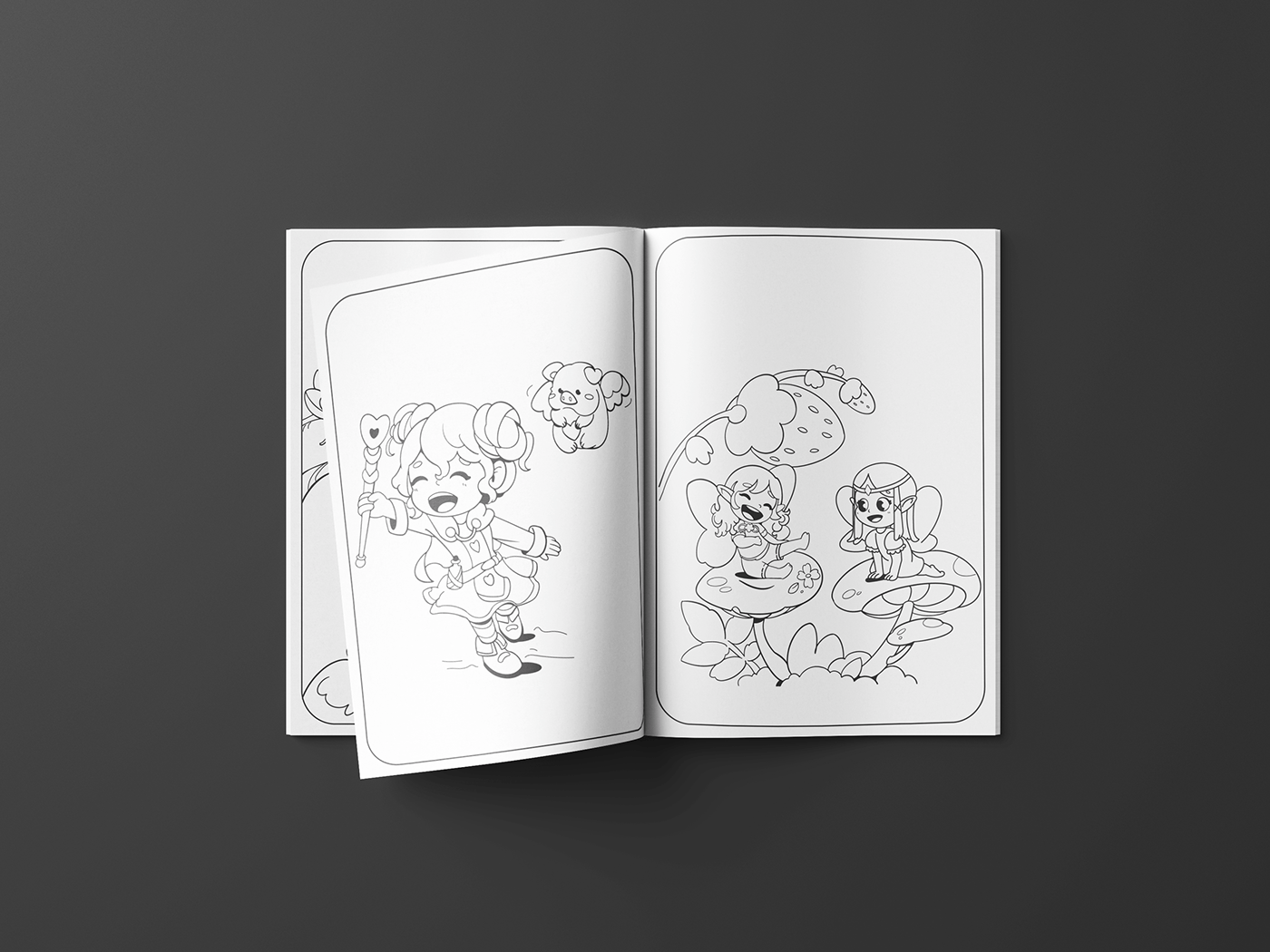 ILLUSTRATION  children illustration children's book colorbook
