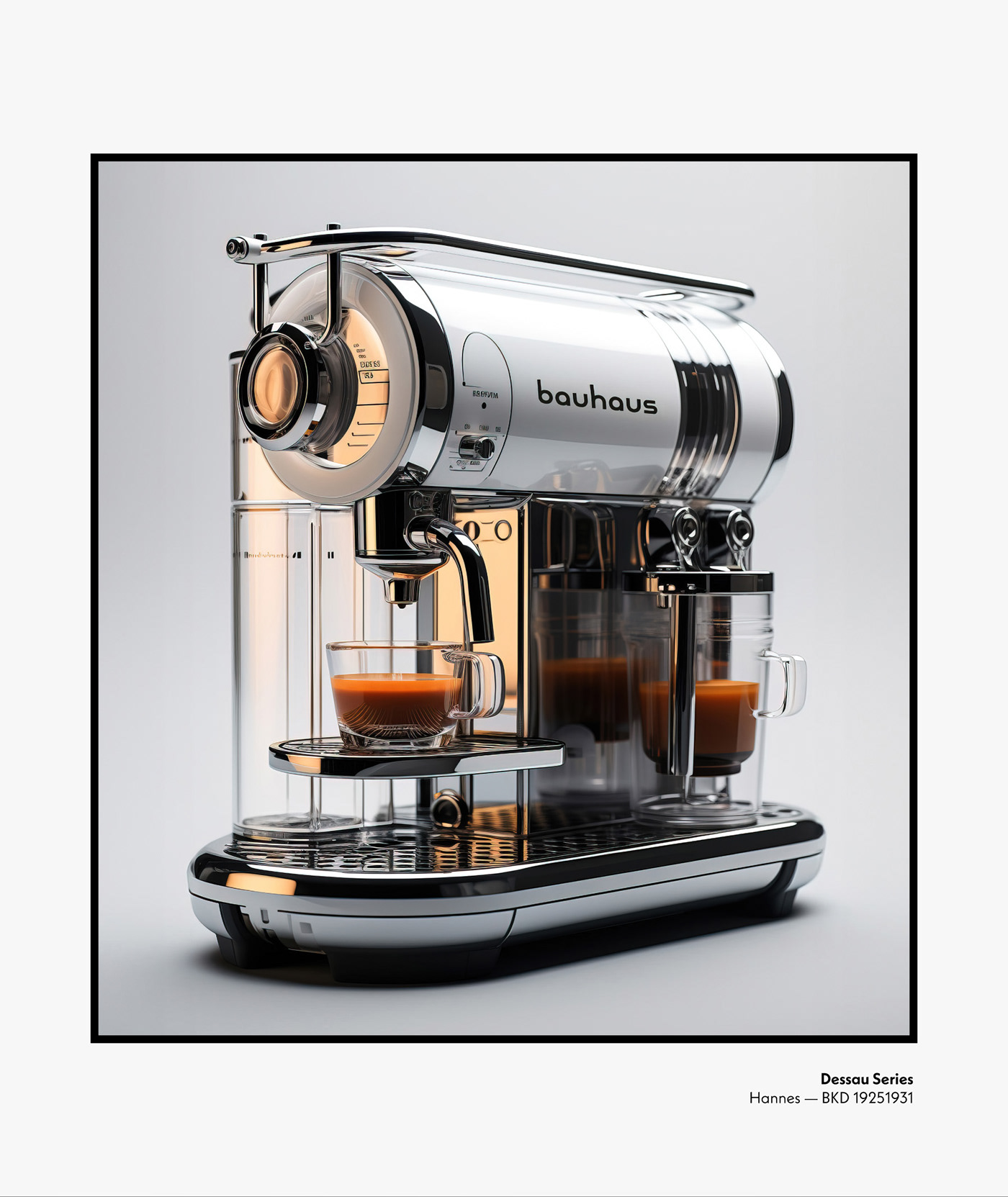 bauhaus Coffee espresso espresso machine midjourney artificial intelligence generative art design branding  ai
