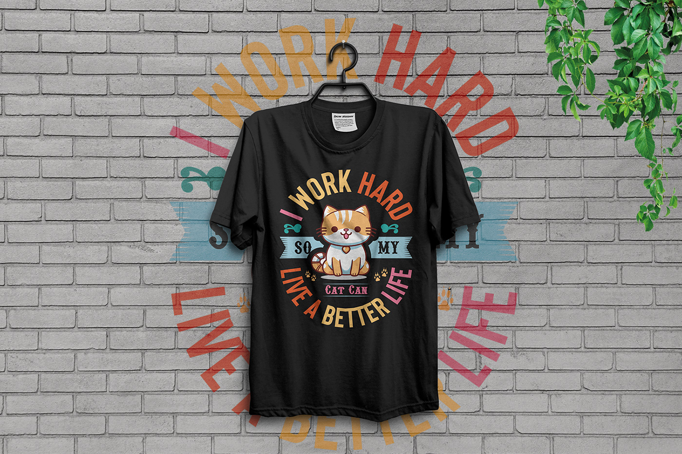 T-Shirt Design cat tshirt pat tshirt design