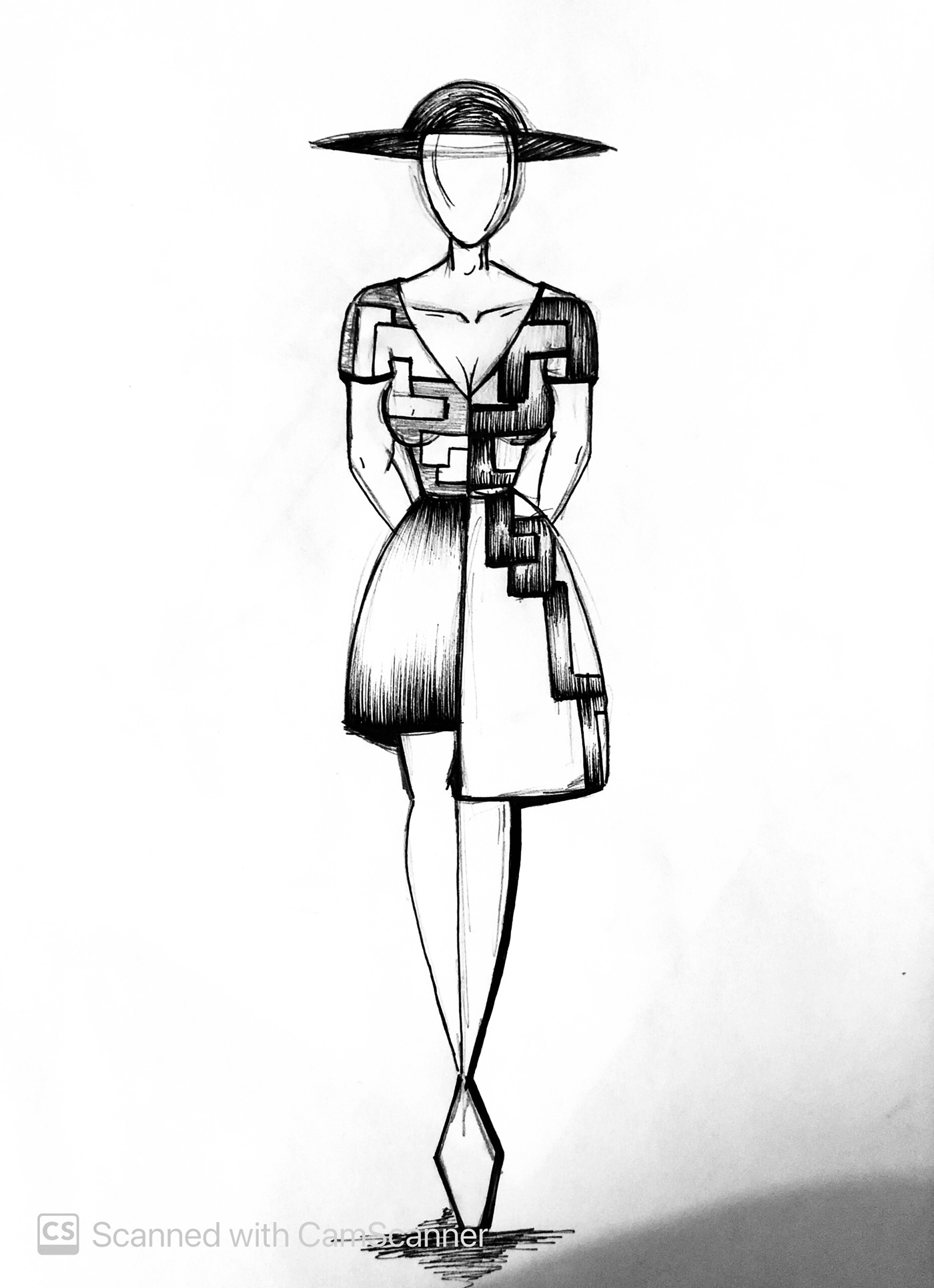 60s inspiration blackandwhite Collection designing fashiondesigner fashionsketching figures handsketching