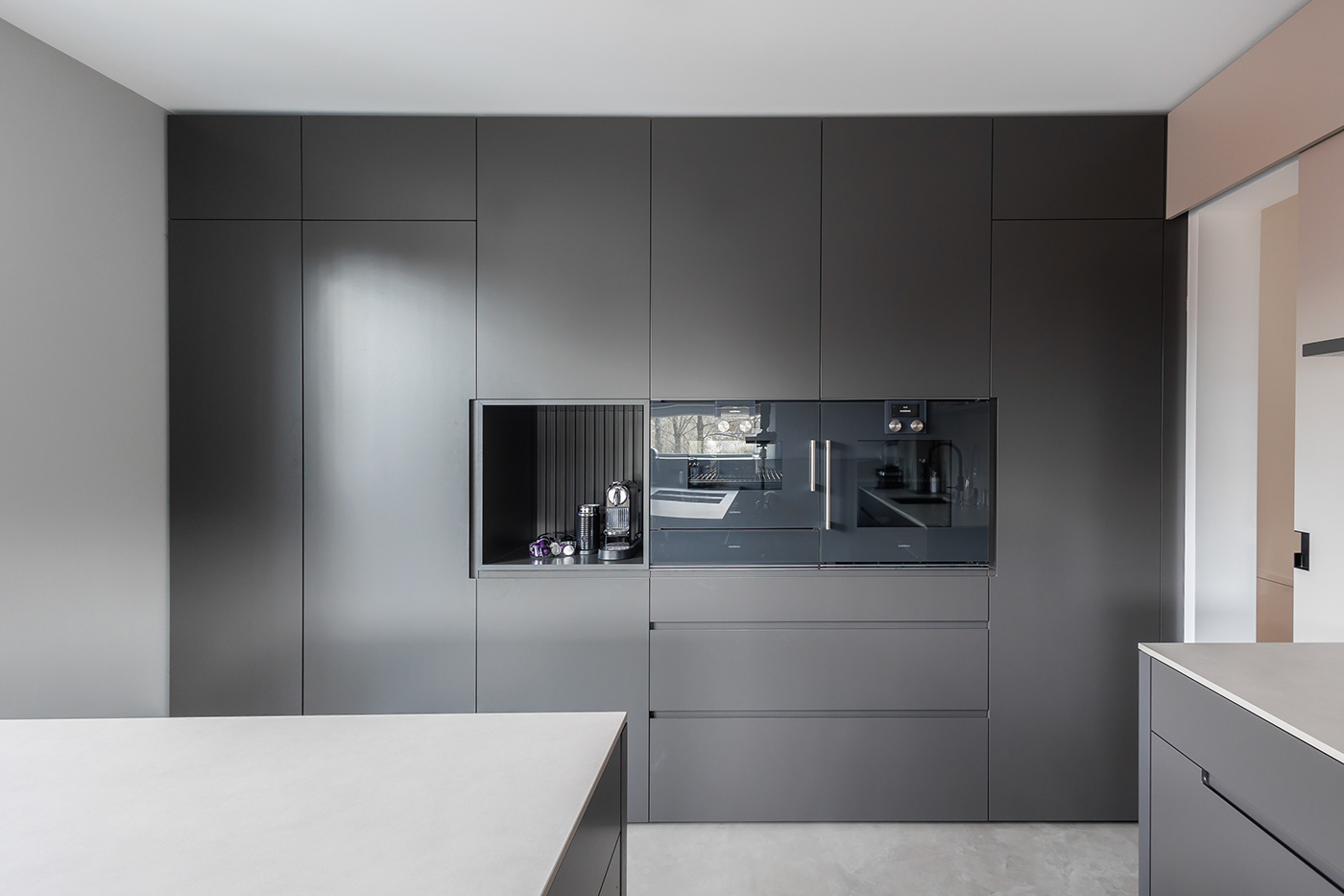 Interior interior design  küche kitchen Innenarchitektur garderobe schreiner furniture einbauküchen