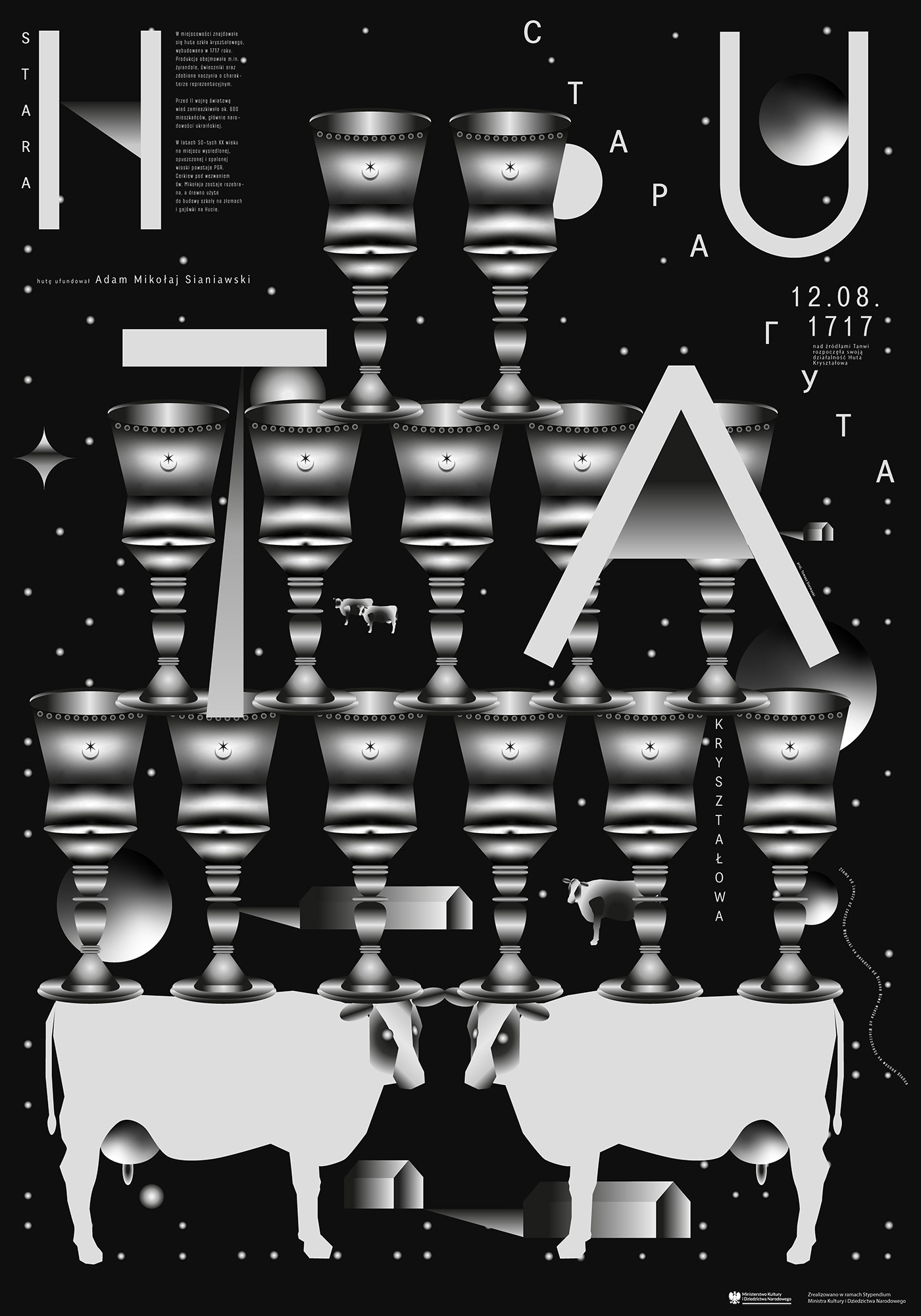 poster typography   typography design black and white gradient graphic design  ILLUSTRATION  concept art