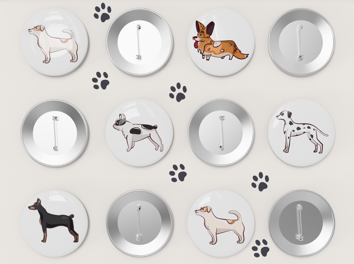 Illustrator векторная иллюстрация дизайн значков Значки Иллюстратор значки иллюстрация иллюстрация собак