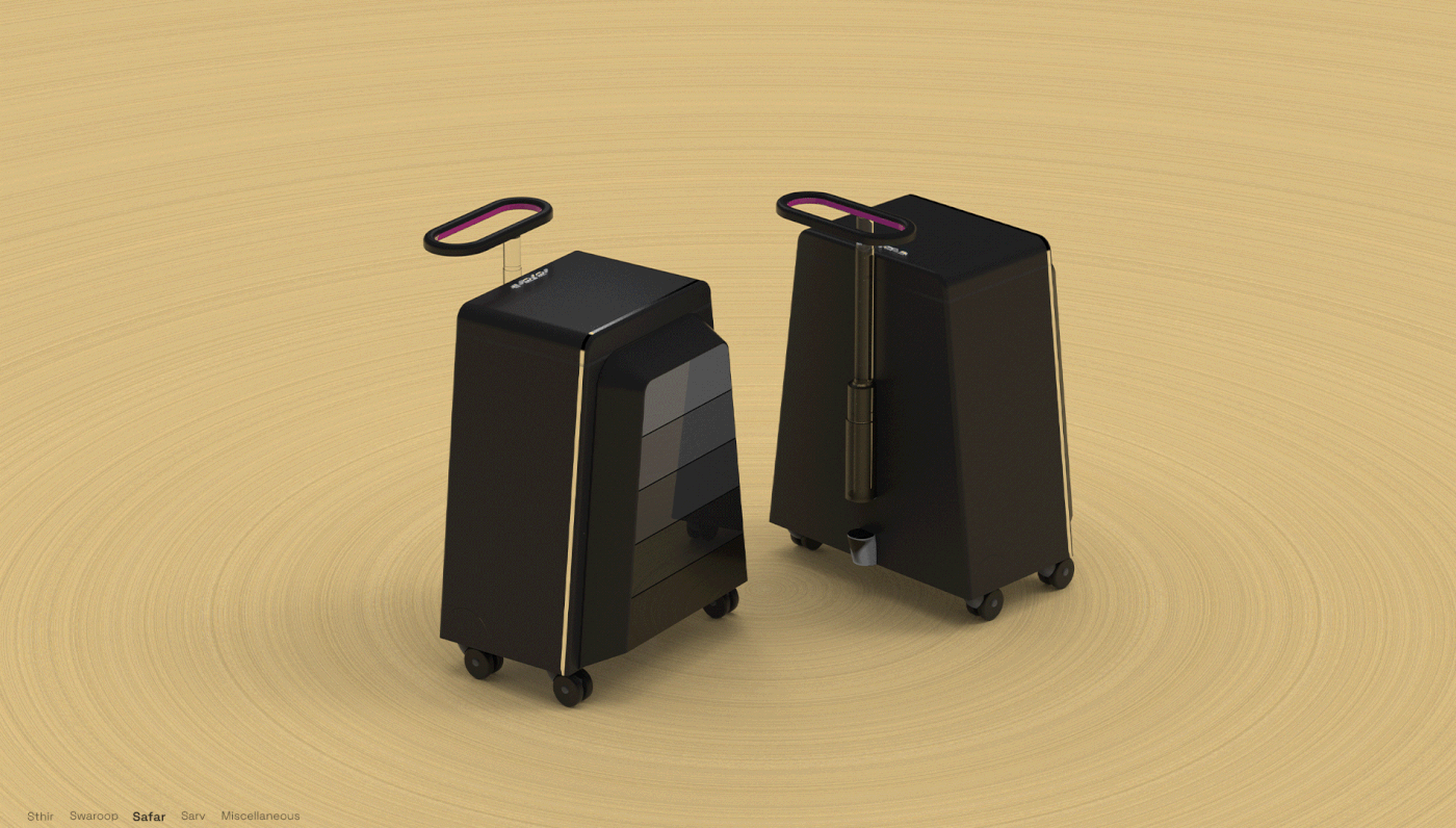 crutch design Dyson industrial design  medical portfolio2022 product design  sabyasaachicontroller stove suitcase