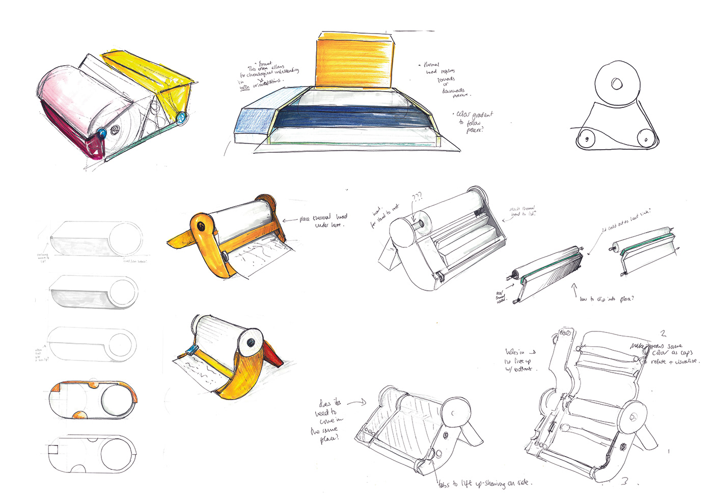 planned obsolescence Sustainability printer simple repairable design for disassembly Playful industrial design  product design  honest