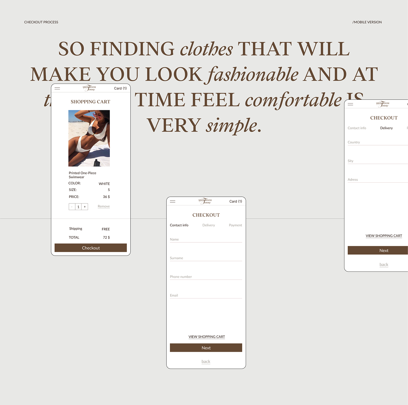 clothes Ecommerce Fashion  online store shop Style UI/UX ux Webdesign Website