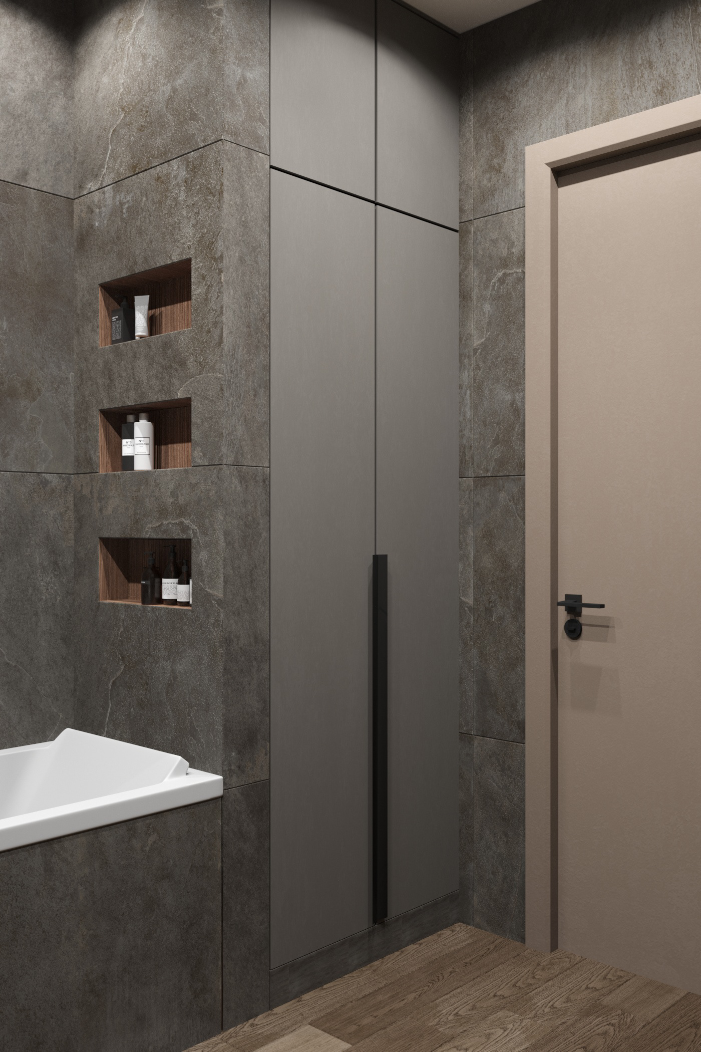bathroom design interior design  Render visualization 3D modern 3ds max corona CGI