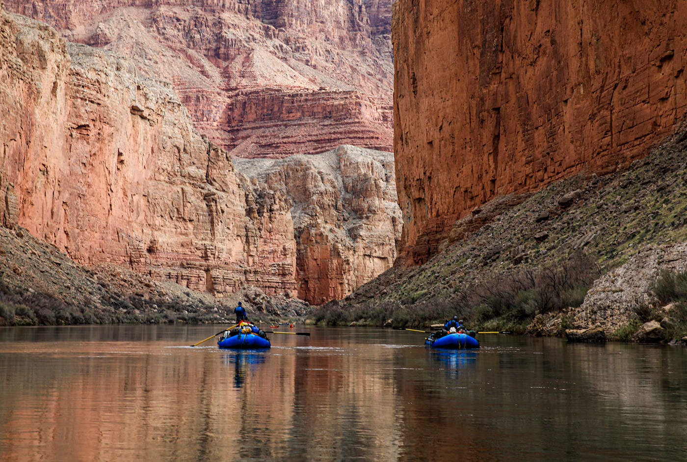 Canyoning desert Grand Canyon national parks rafting rivers southwest sunsets water