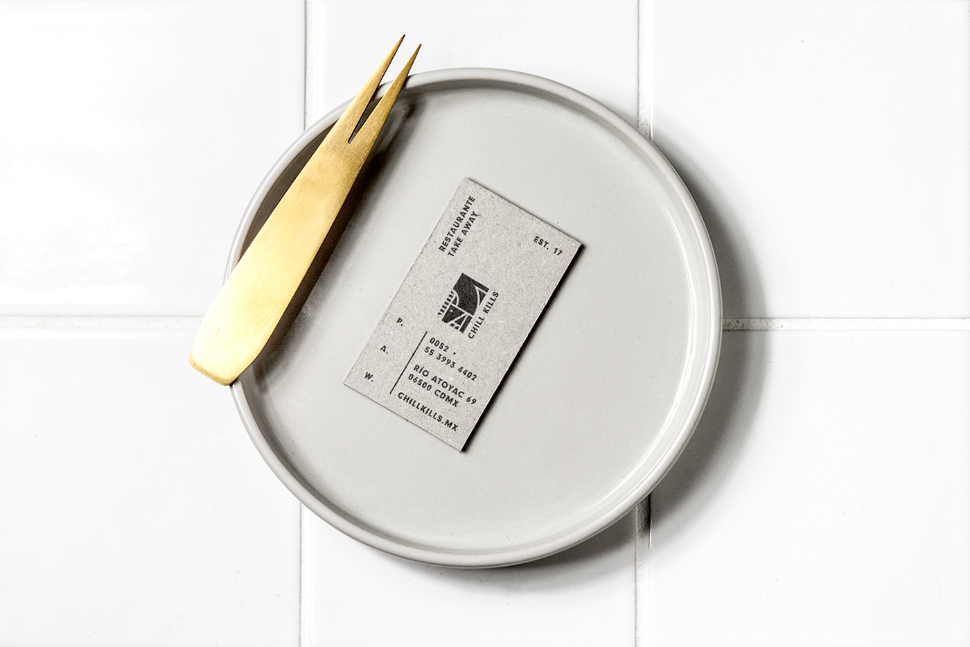 mexico restaurant takeaway logo dog minimal geometric Corporate Identity Food Packaging Tropical