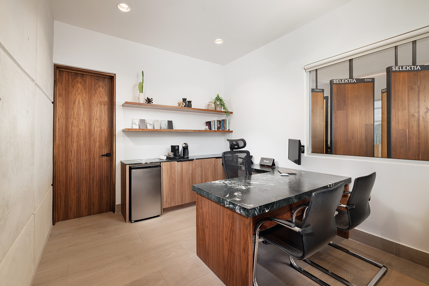showroom Interior architecture interior design  Granite Marble luxury modern Office wood