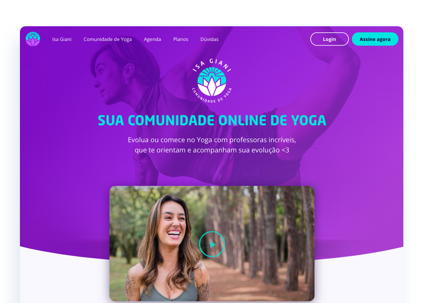 brand identity Branding design elementor healht isa giani Logo Design saúde Web Design  Yoga