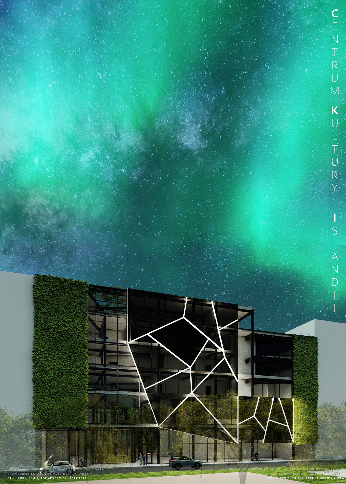 architecture culture center iceland Infill