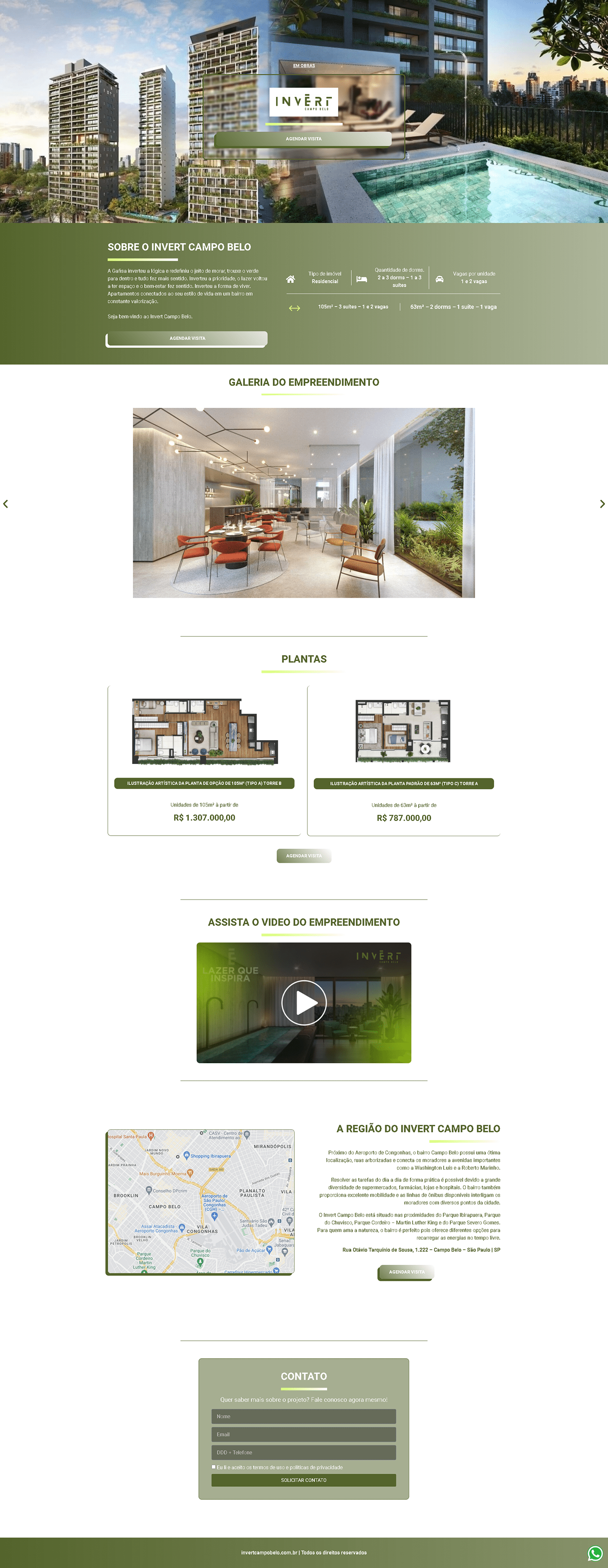 Webdesign Website Figma landing page real estate