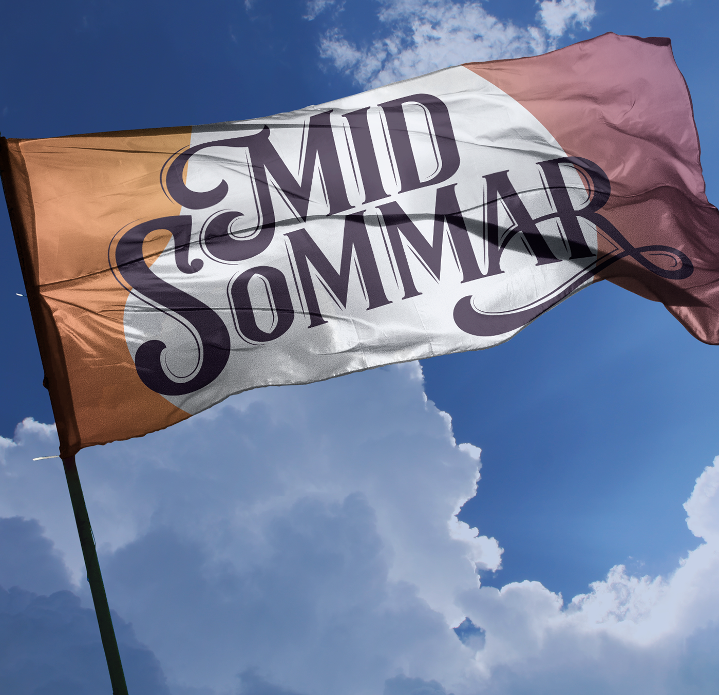 midsommar festival summer poster absolut