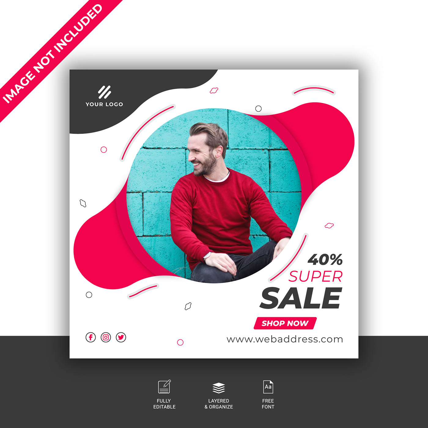 banner COVID-19 Fashion  gym Instagram Post music event post banner social media Social media post template