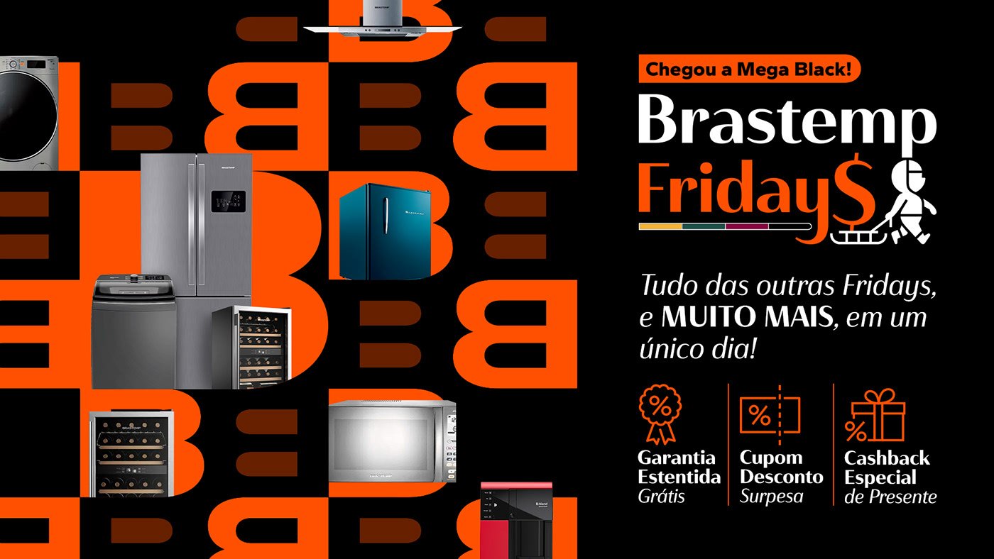 Black Friday sale BF black Friday brastemp whirpool lavarropas Washing machine Advertising 