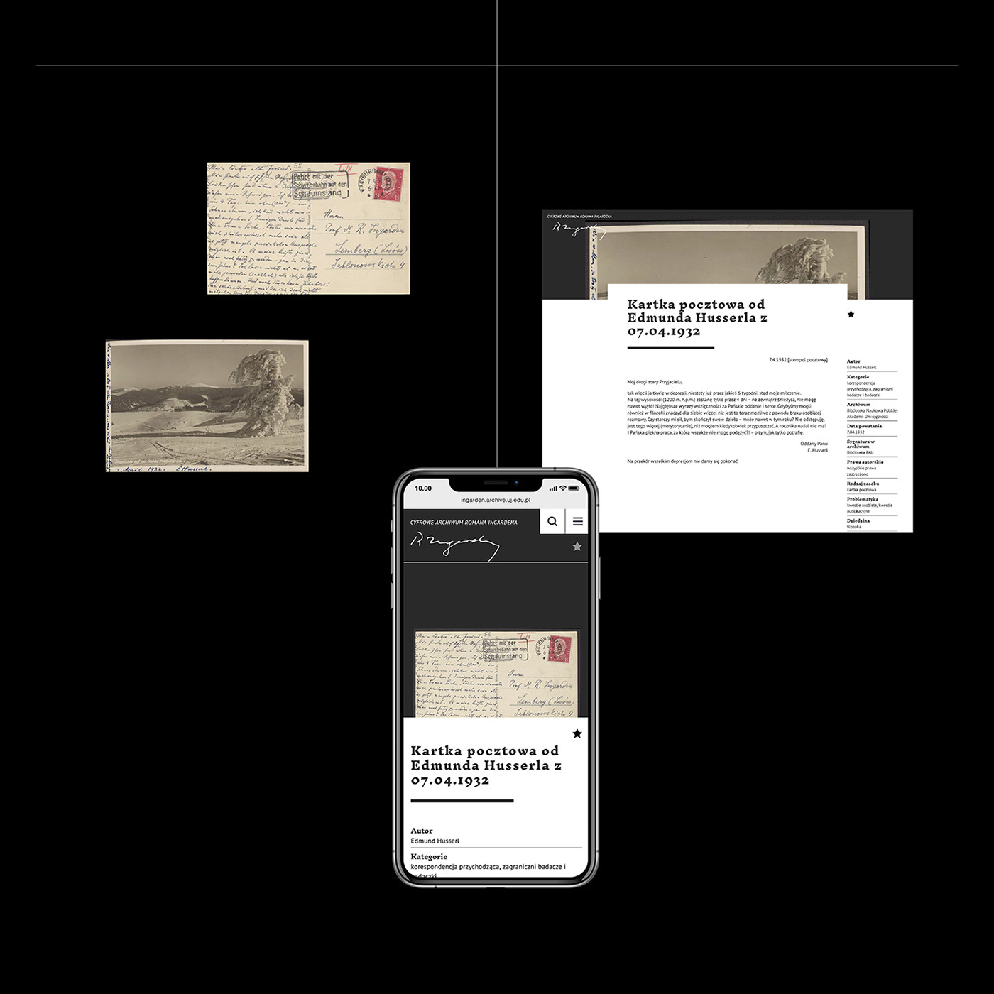 Archive mobile UI/UX Website catalog Guide Web desktop identity Webdesign