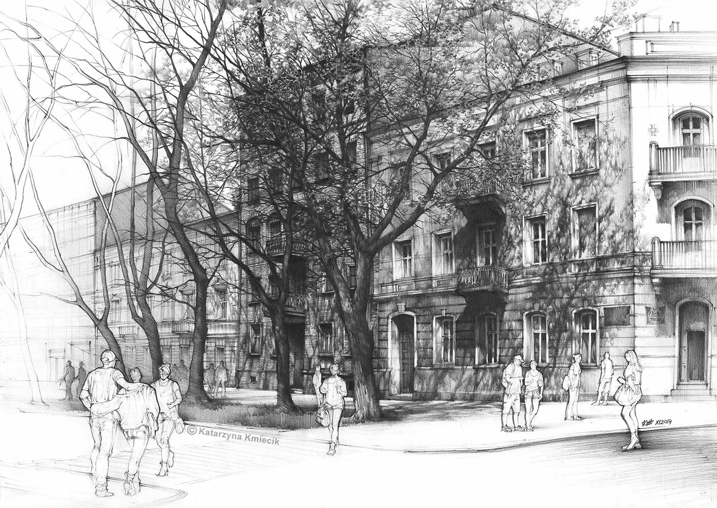 architectural art architectural drawings architecture Pencil Artist pencil drawings Perspective prague Historical Architecture ołówek rysunek architektoniczny