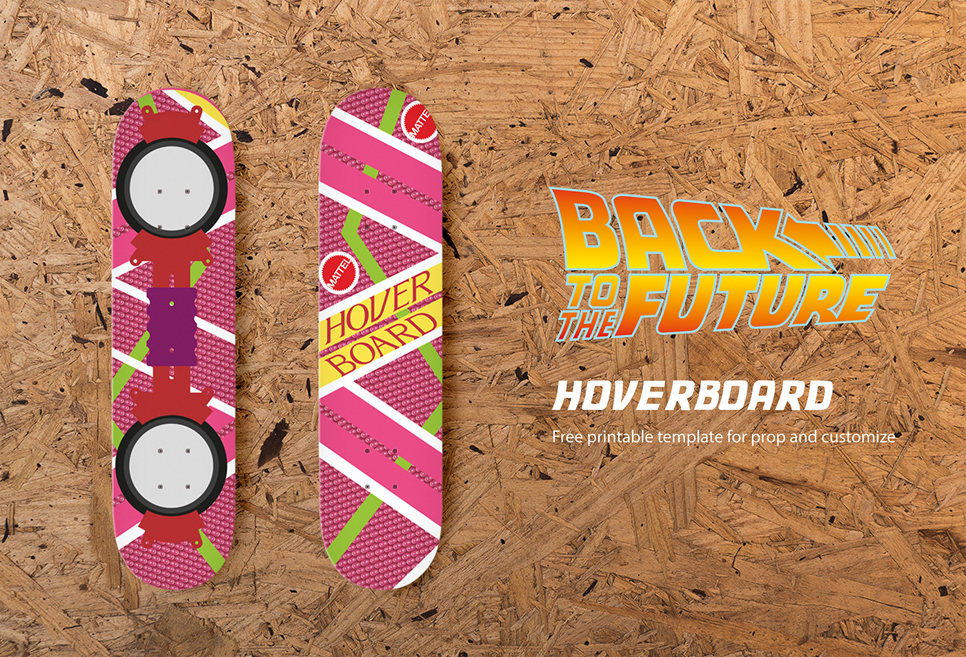 Free Template hoverboard printable