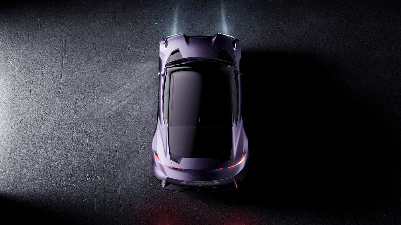 blender3d conceptcar cardesign Lexus commercial Automotive Photography lighting CGI Automotive design car