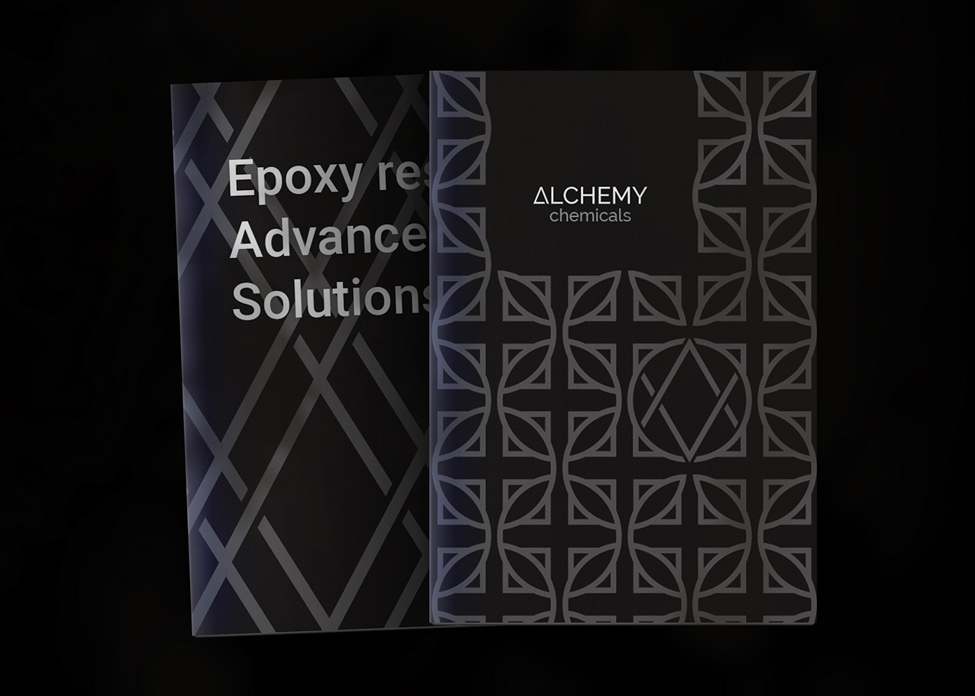 alchemy chemicals branding  identity resin epoxy graphic design  Brand Design print design 