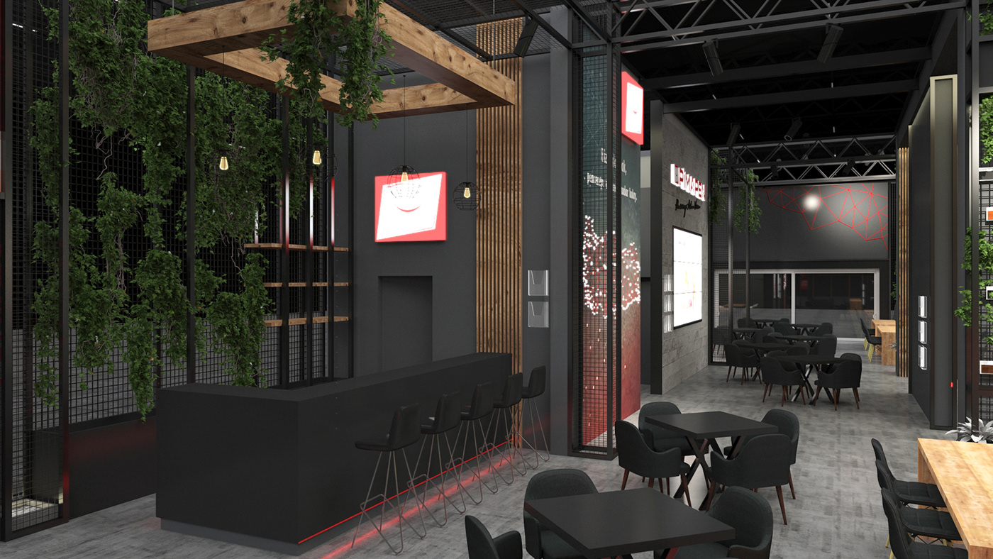 #Design #exhibition #stand 3ds max booth CGI inteiror visualization vray Window