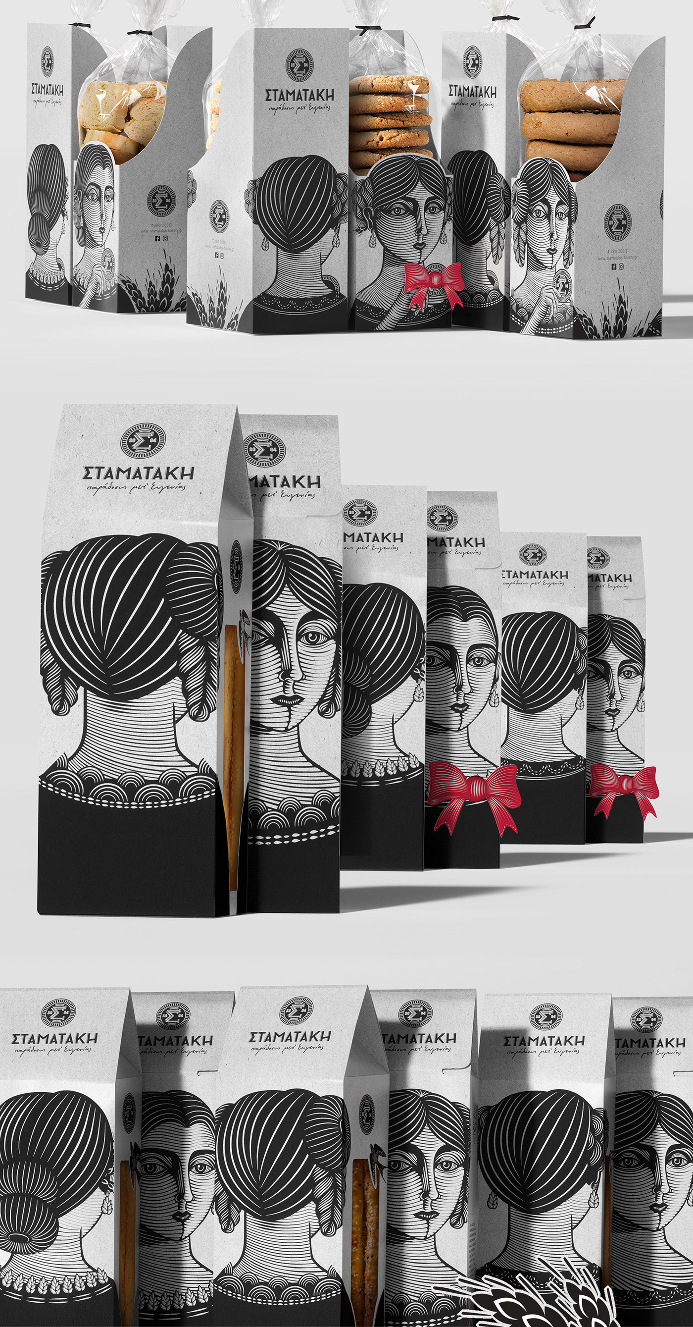 bakery brand brand identity bread design Food  identity ILLUSTRATION  lithography Packaging