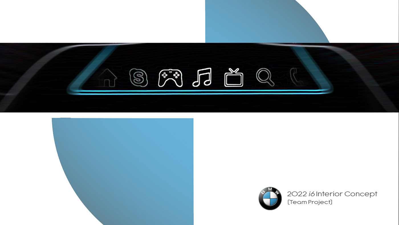 automotive   BMW BMWi car Interior design concept visual