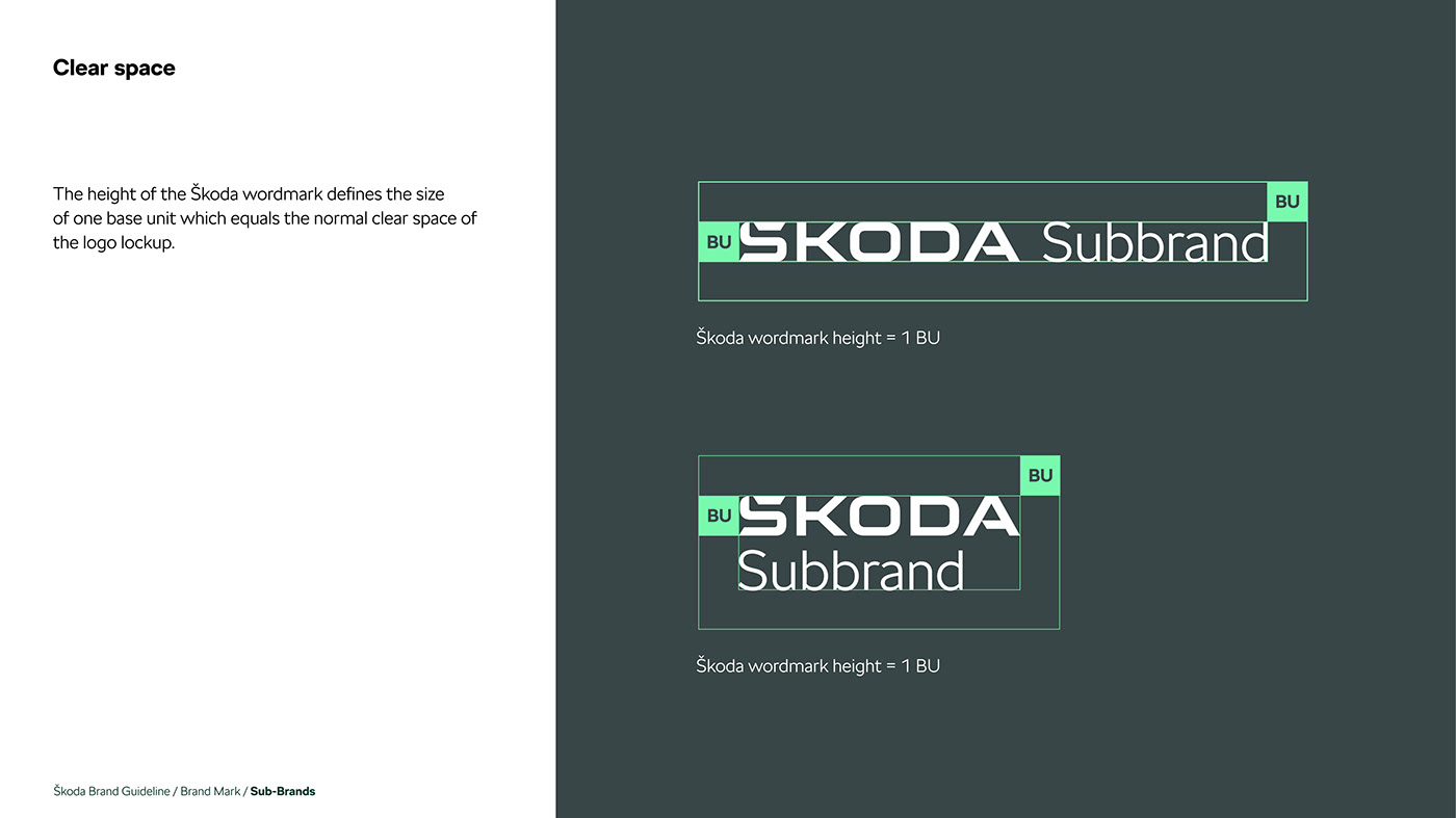 SKODA AUTO brand identity brand guidelines branding  Logo Design visual identity brand design Graphic Designer 2024design