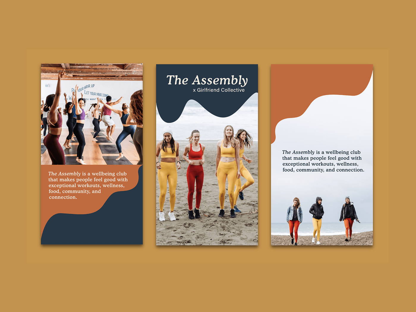 The Assembly san francisco feminism women's club women fitness co-working abstract design calendar