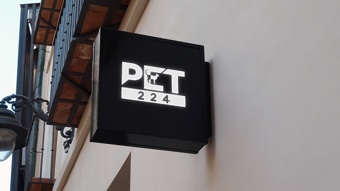logo petshop logo Logo Design cat logo pet logo brand logo creative logo