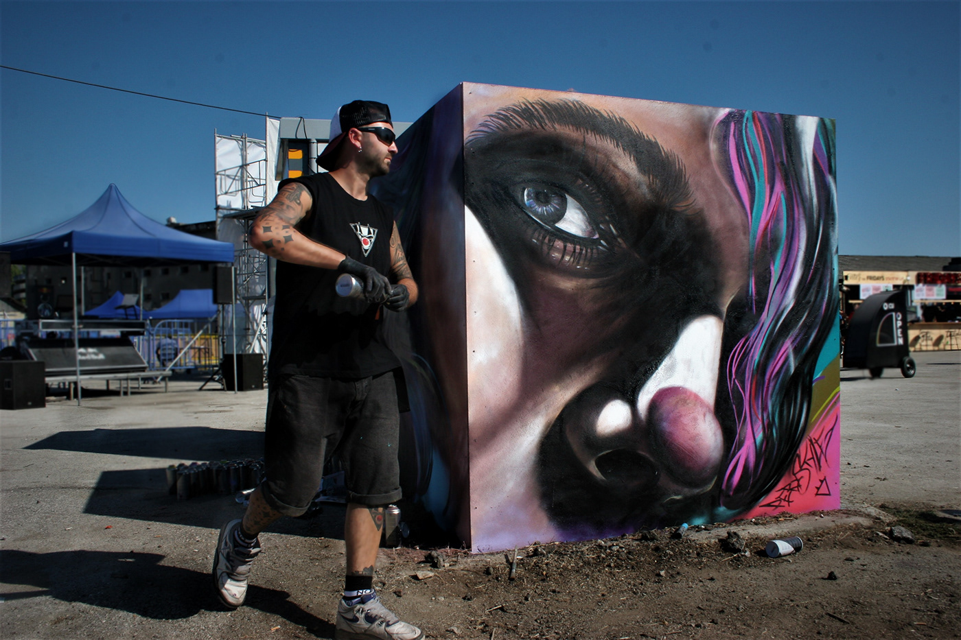 street photography festival outside Graffity