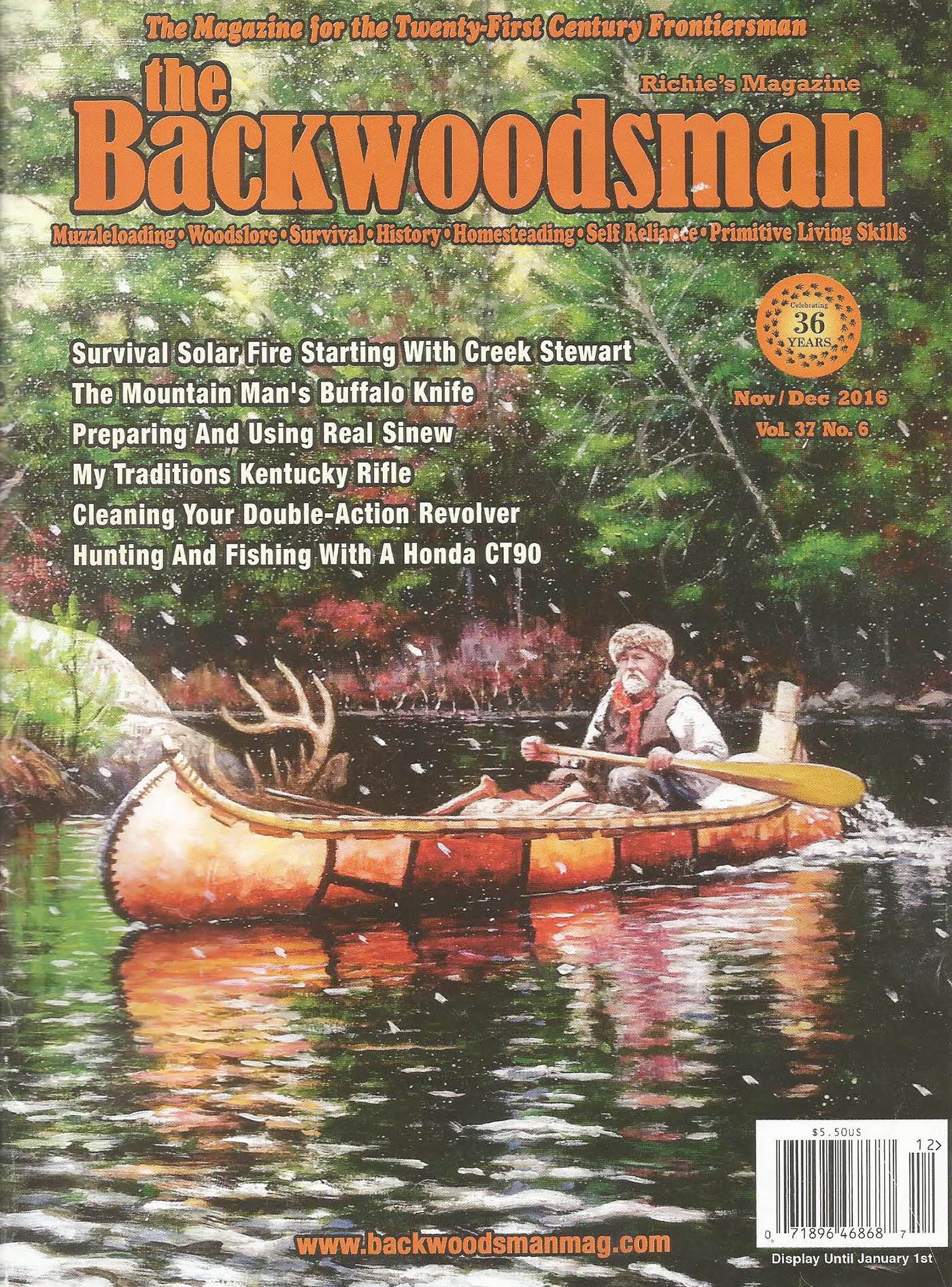 The Backwoodsman Magazine Redesign on Behance
