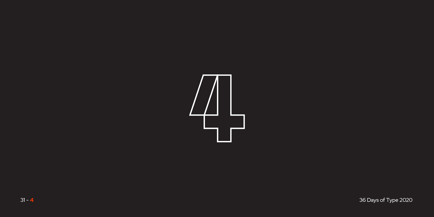 36 days of alphabet design geometric lettering logo monogram type logos negative-space