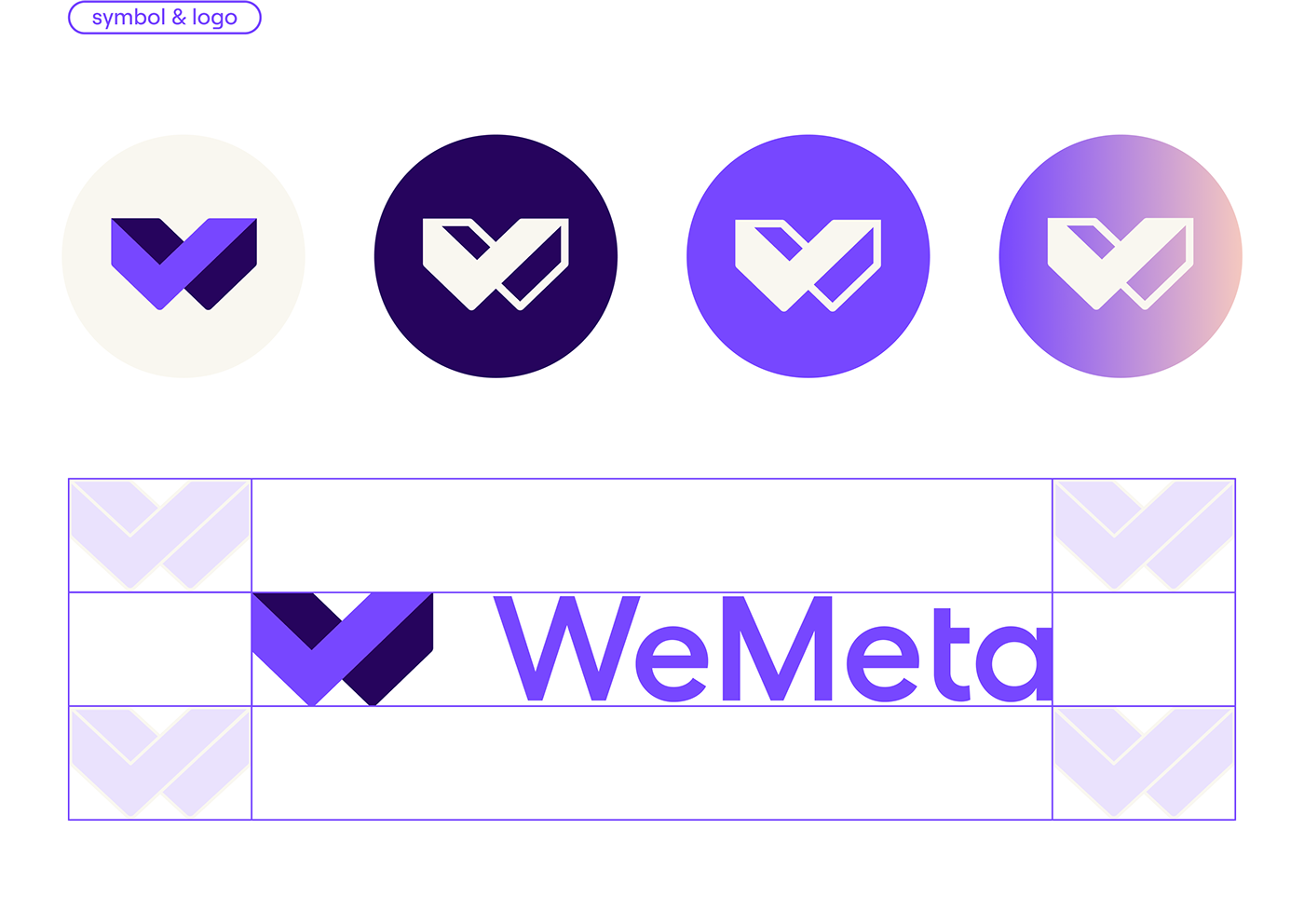 brand identity branding  crypto Figma ILLUSTRATION  Logo Design metaverse purple visual identity