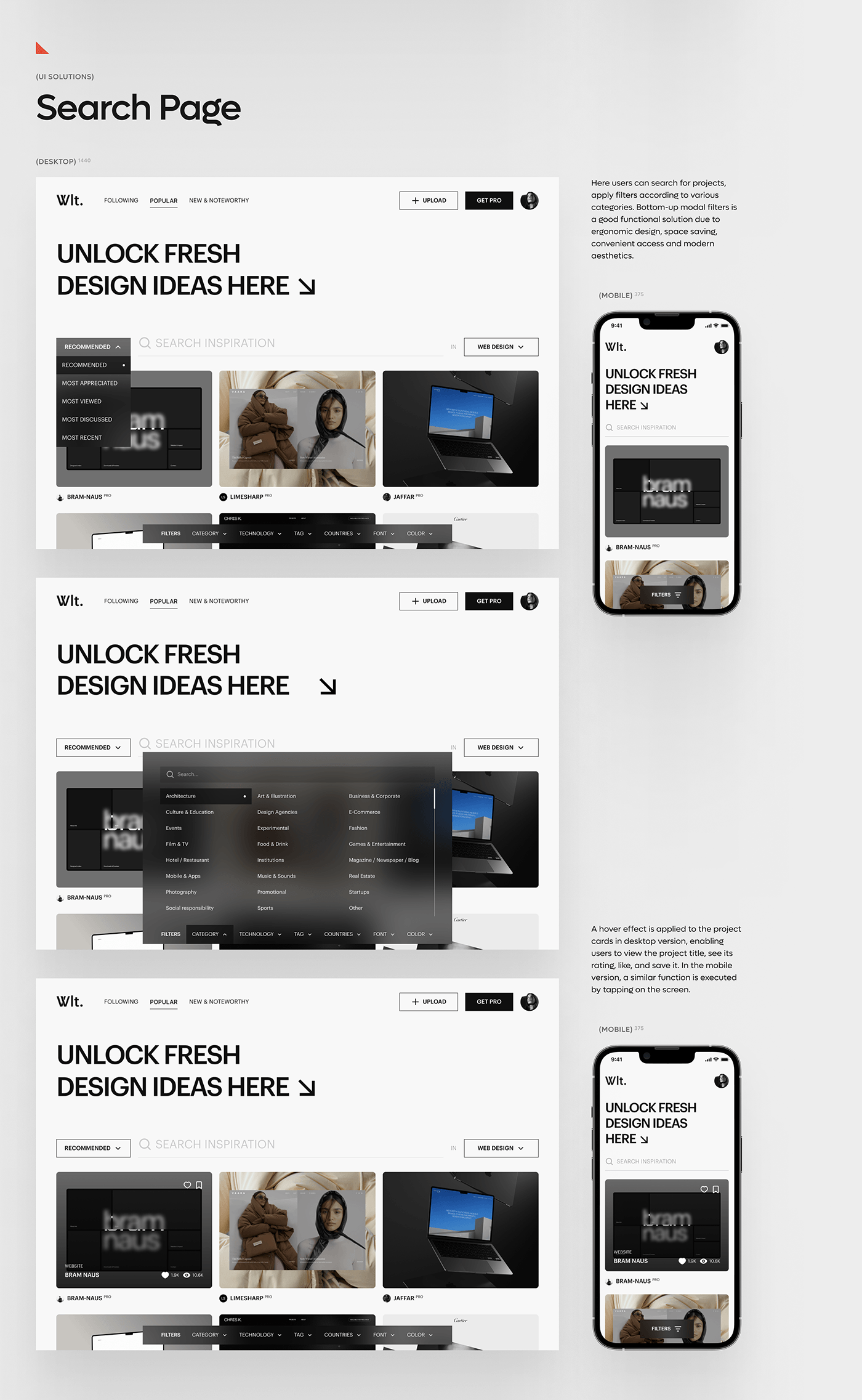 UI/UX Figma UX design ui design Web Design  reference inspiration Website