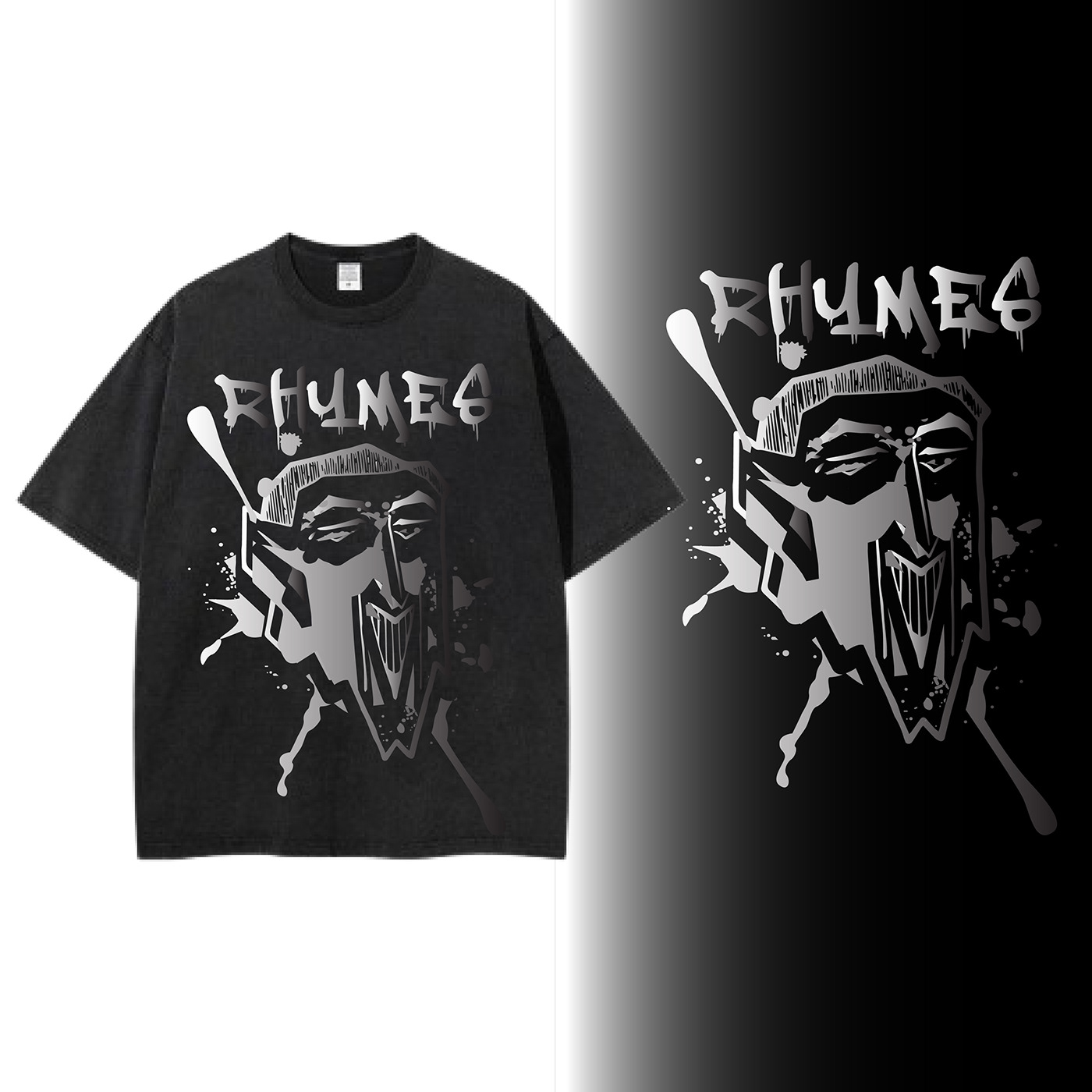 apparel t-shirt streetwear Tshirt Design hip hop Drake rapper hiphop music ovo