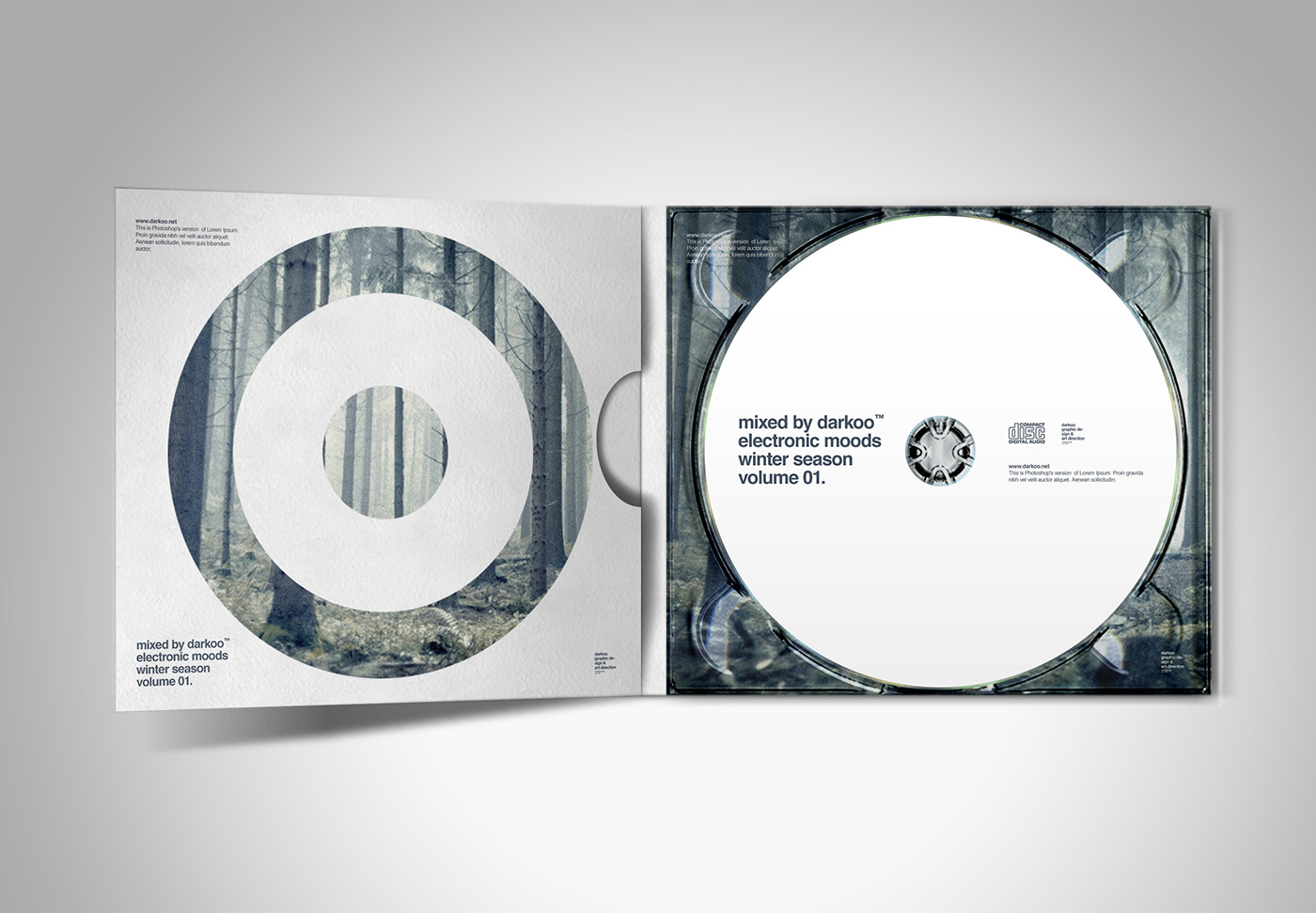 Attila compack disk design horvath minimal Packaging