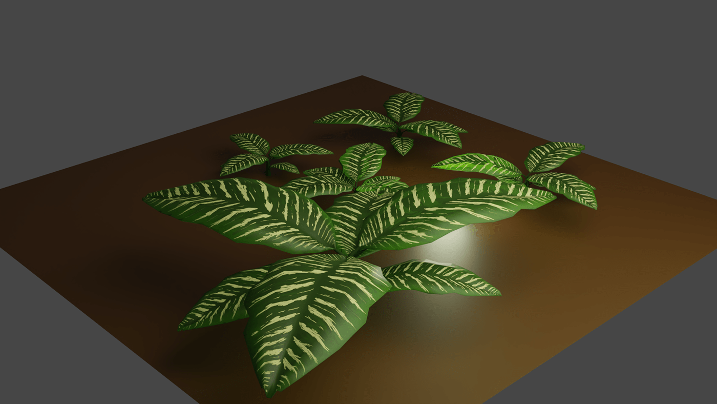3d modeling assets 3d 3D Assets blender 3D Render modelling plants Nature design