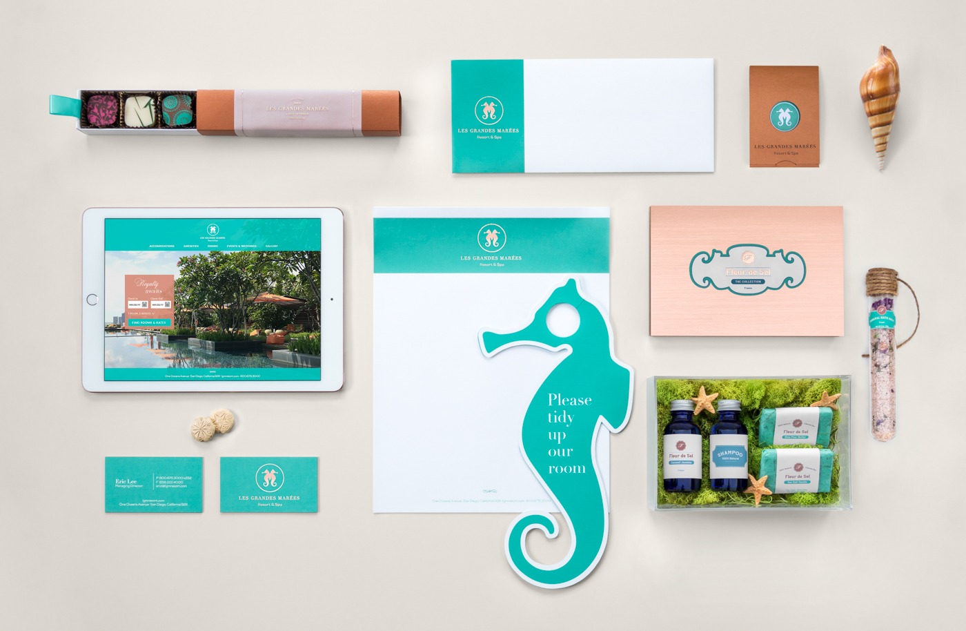 branding  Packaging hotel soap beauty luxury Ocean web ui/ux  adobeawards Semis